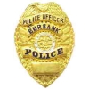 Burbank, California Police Department Police Officer Badge Pin